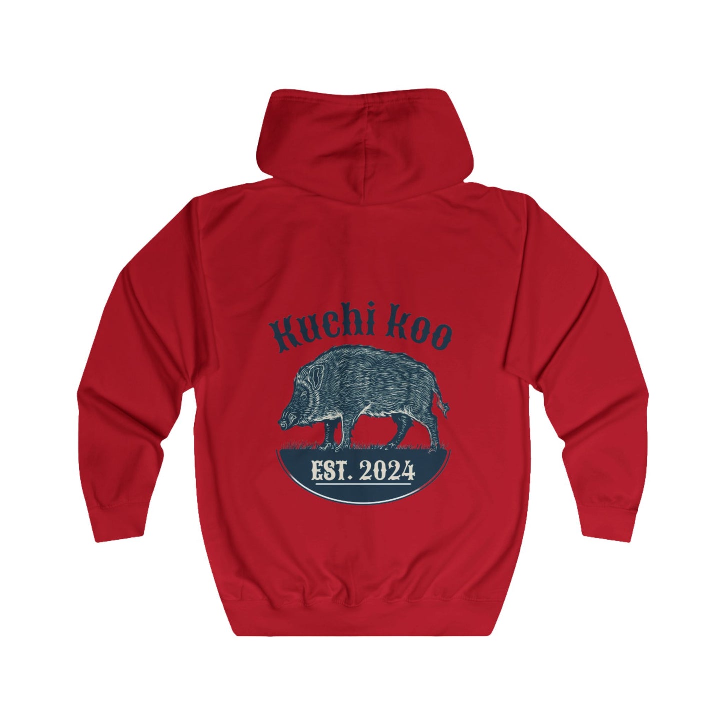 Custom Kuch Koo Full Zip Hoodie - For the Hunters