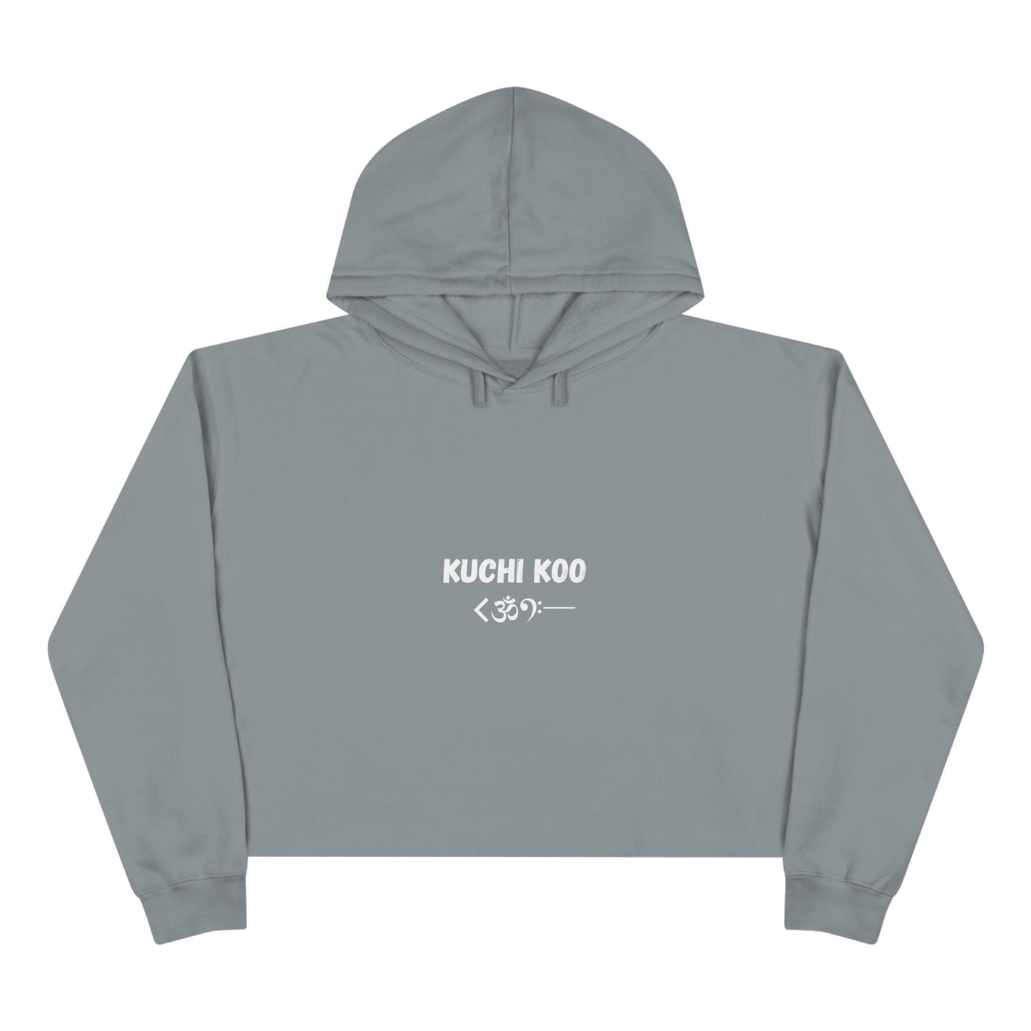 Casual Crop Hoodie - Kuchi koo Design for Comfortable Everyday Style