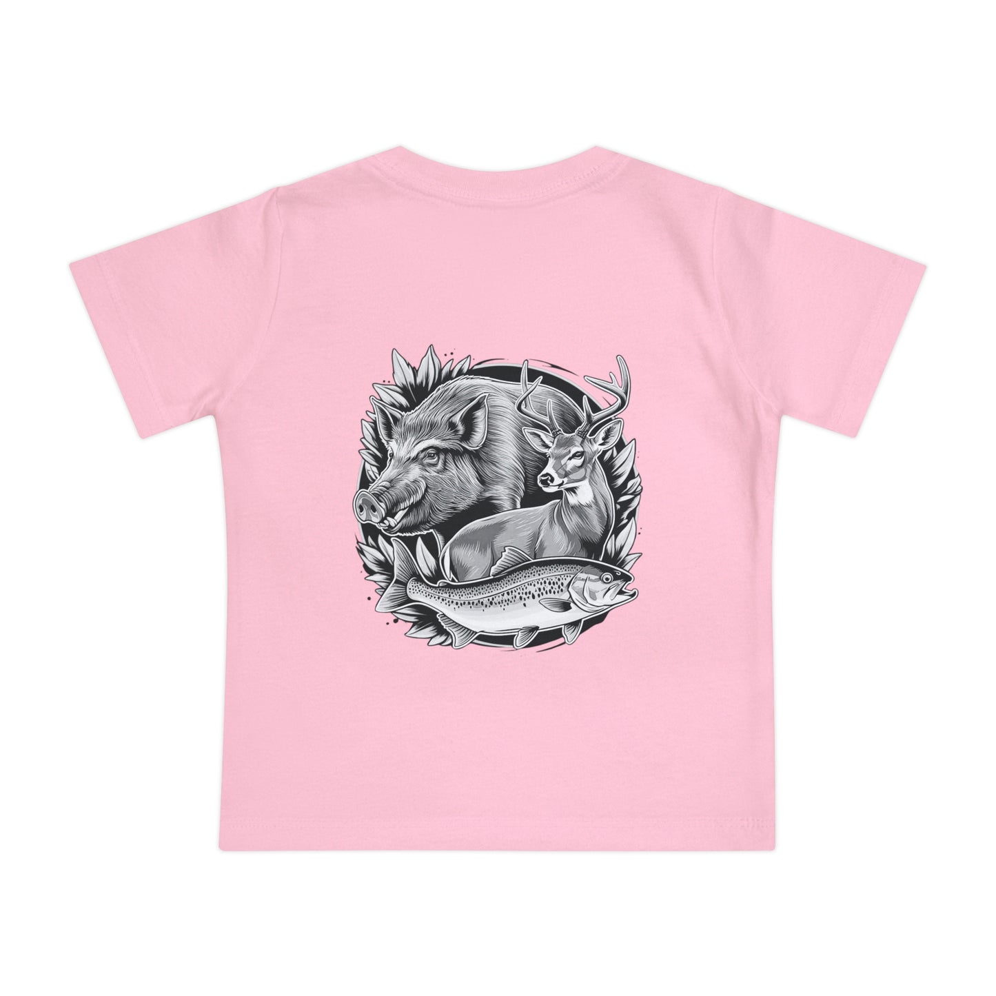 Mum's Lil Hunter Baby T-Shirt - Cute Outdoor Wildlife Graphic Tee