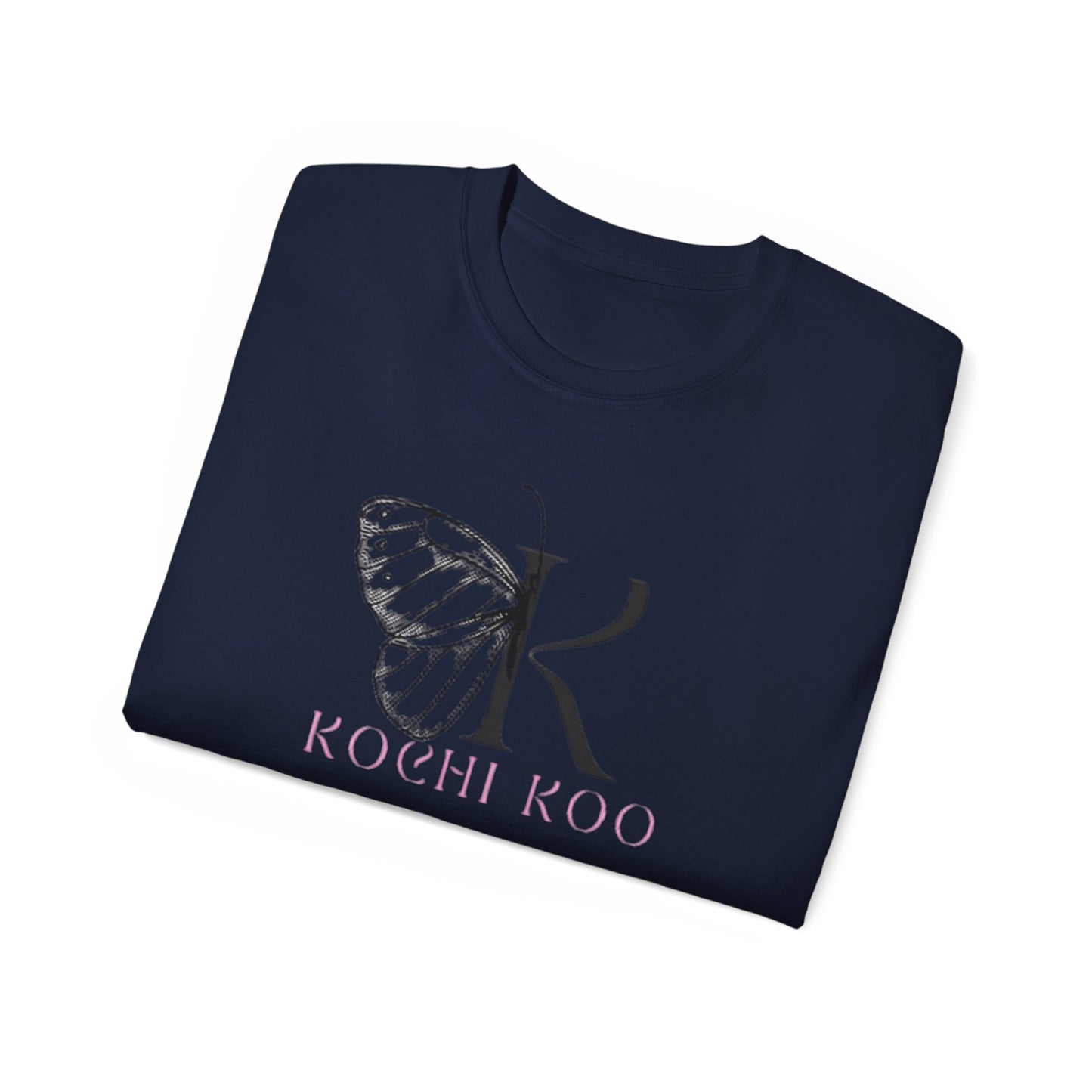 Kochi Koo Butterfly Unisex Ultra Cotton Tee - Comfortable & Stylish Shirt for Nature Lovers