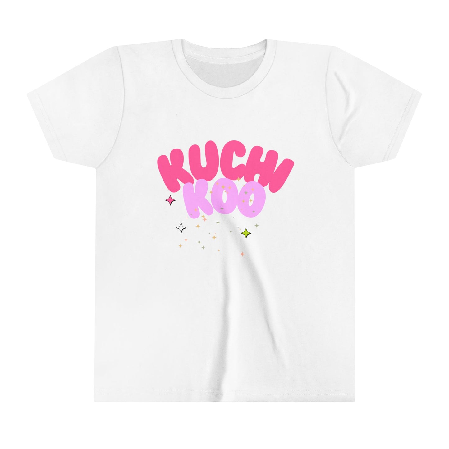 KUCHI KOO Youth Short Sleeve Tee - Fun & Colorful T-Shirt for Kids