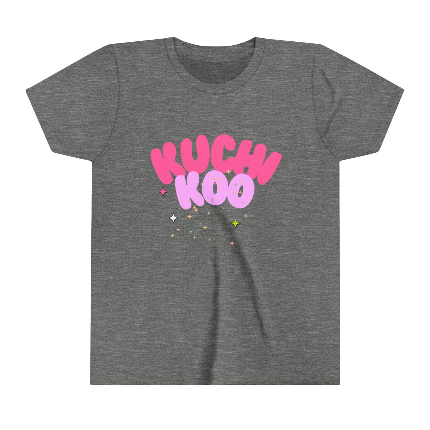 KUCHI KOO Youth Short Sleeve Tee - Fun & Colorful T-Shirt for Kids