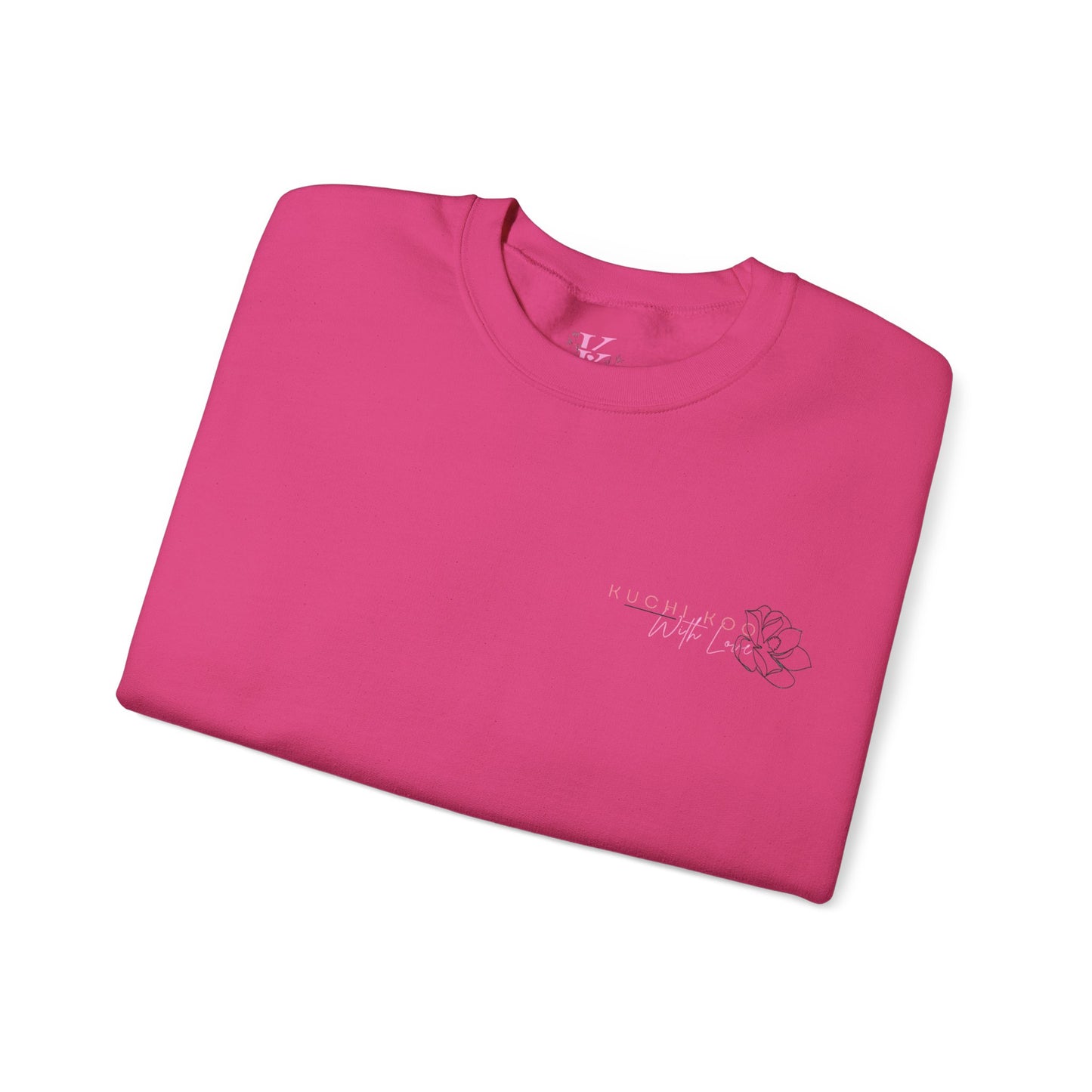 Crewneck Sweatshirt - Floral Rose Design, Cozy and Stylish for Everyday