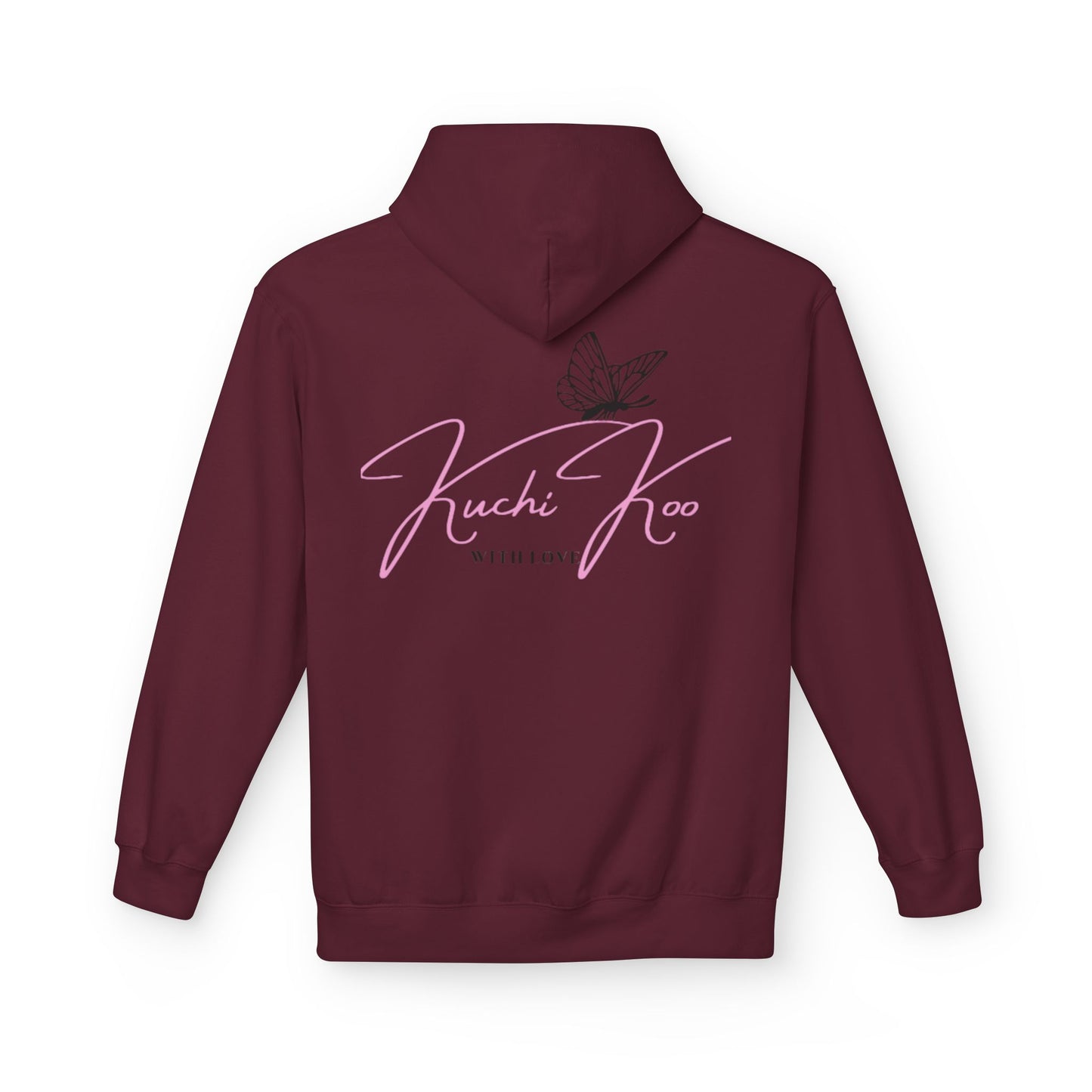 Kuchi Koo Butterfly Hoodie - Unisex Midweight Softstyle Fleece