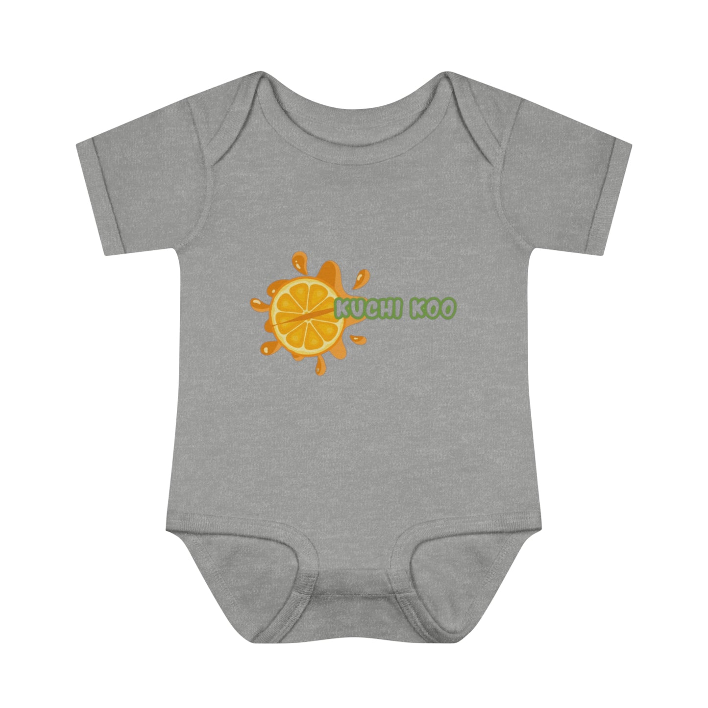 Kuchi Koo Citrus Infant Bodysuit - Cute Baby Rib Onesie