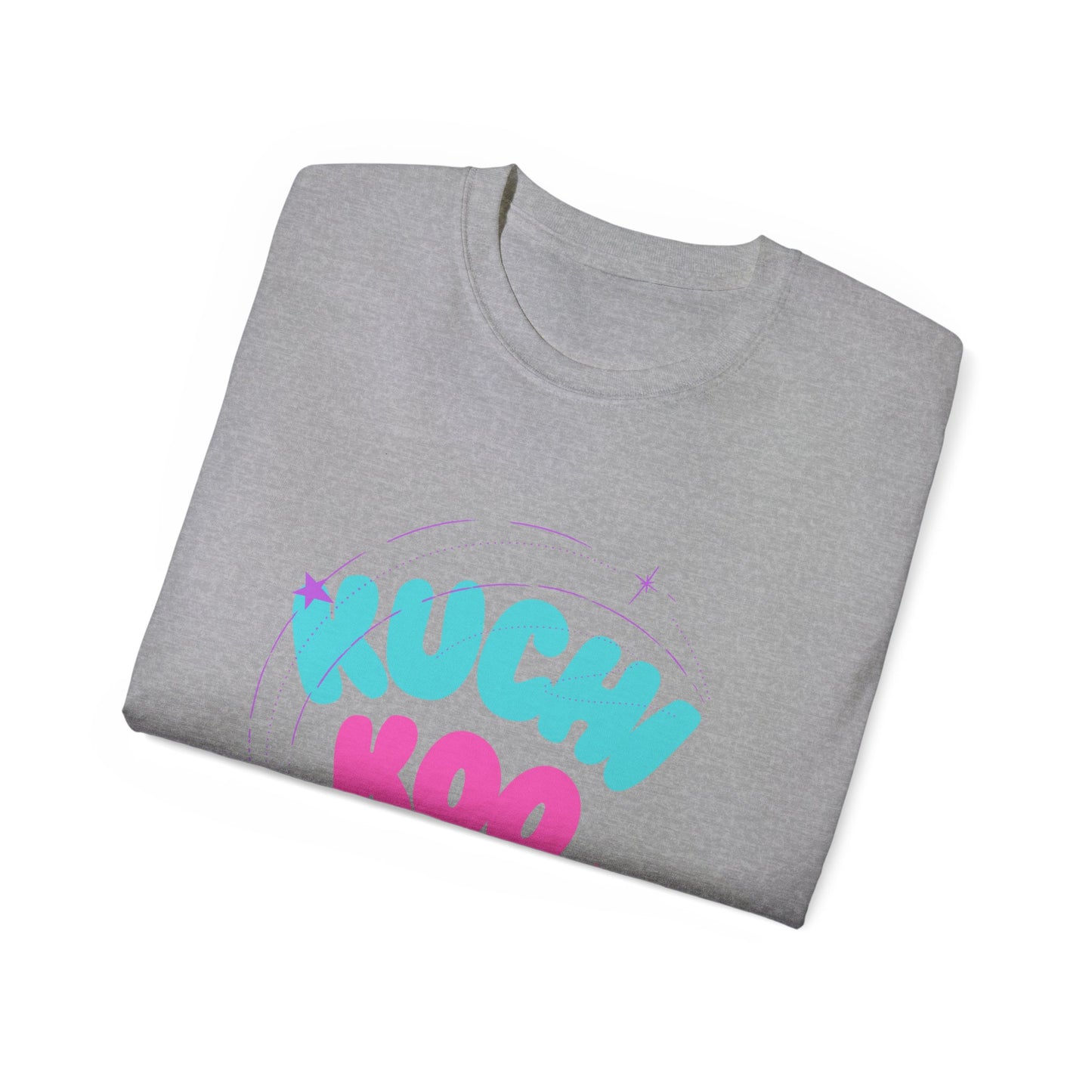Kuchi Koo Unisex Ultra Cotton Tee - Fun Retro Style T-Shirt for Everyday Wear