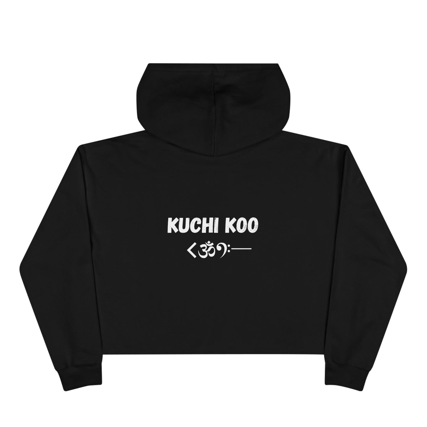 Casual Crop Hoodie - Kuchi koo Design for Comfortable Everyday Style