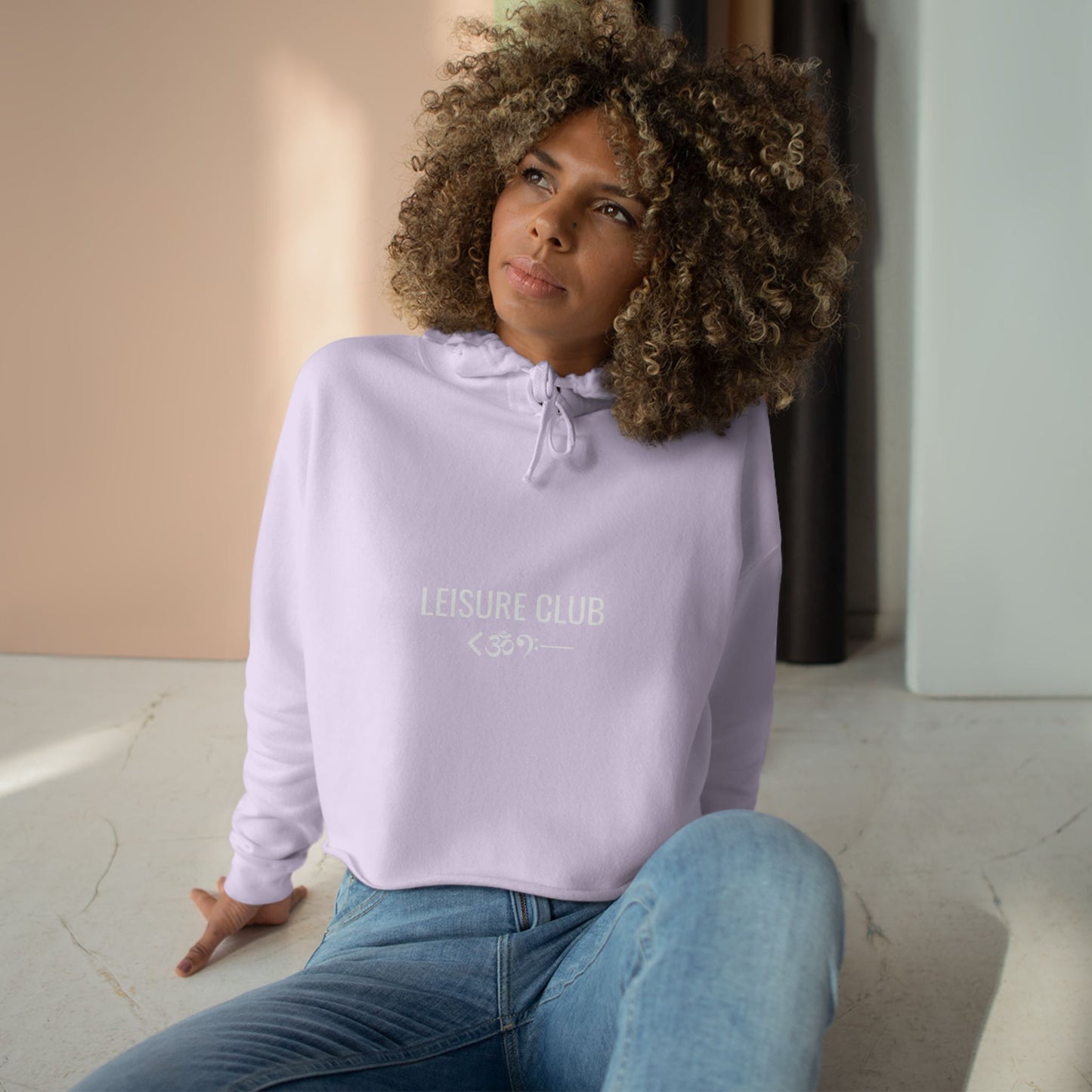 Casual Crop Hoodie - Kuchi koo Design for Comfortable Everyday Style