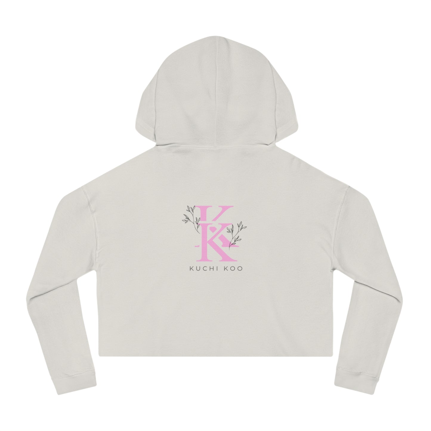Kuchi Koo Women’s Cropped Hooded Sweatshirt - Stylish and Cozy Hoodie for Casual Wear