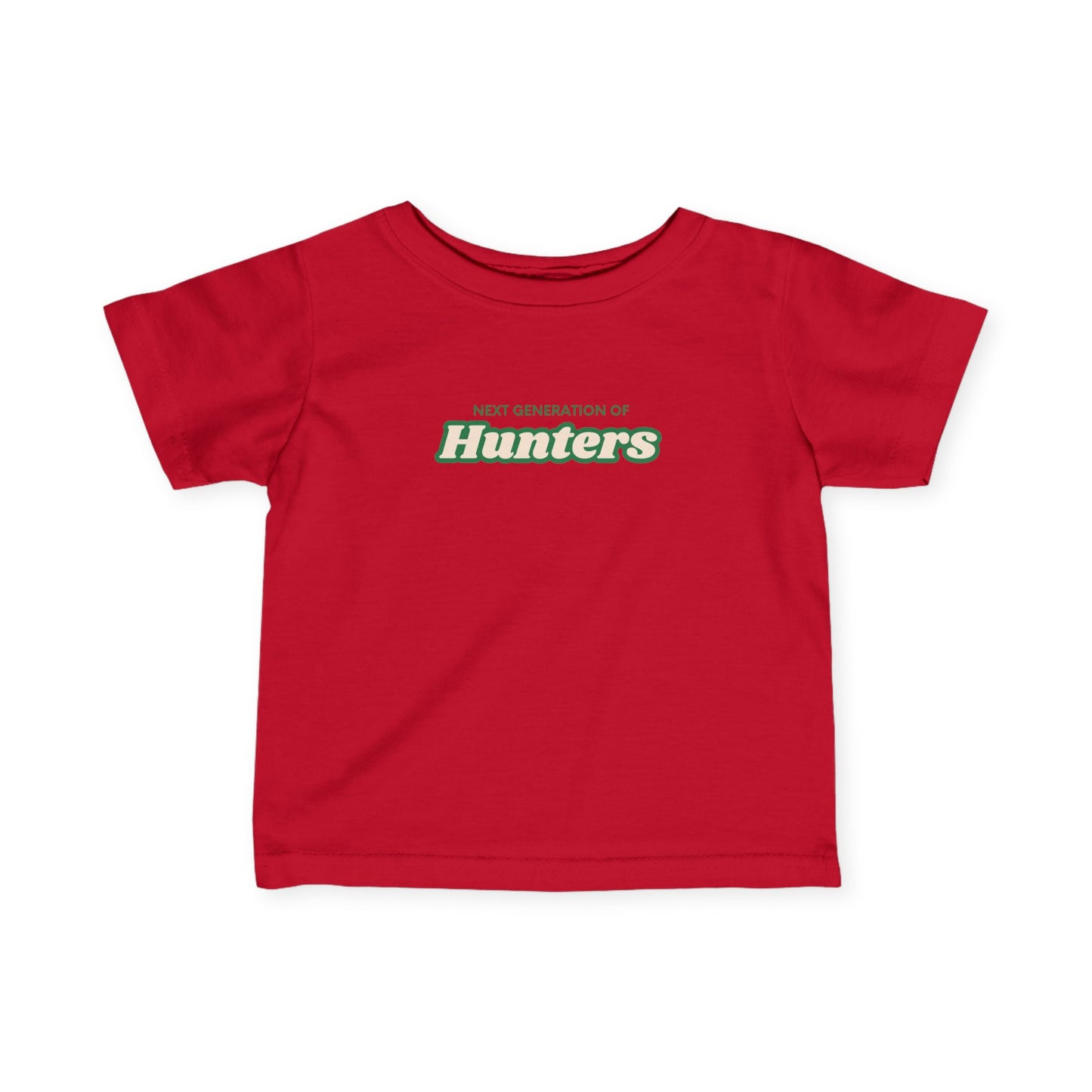 Next Generation of Hunters Infant Tee | Cute Baby T-Shirt for Future Outdoor Enthusiasts