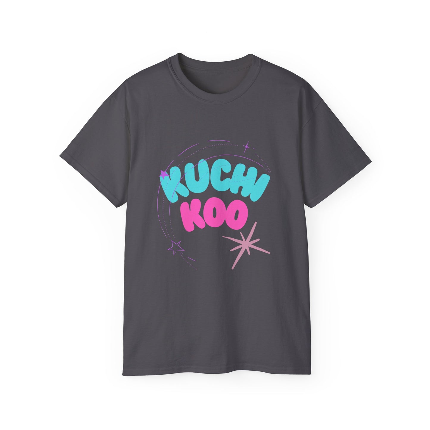 Kuchi Koo Unisex Ultra Cotton Tee - Fun Retro Style T-Shirt for Everyday Wear