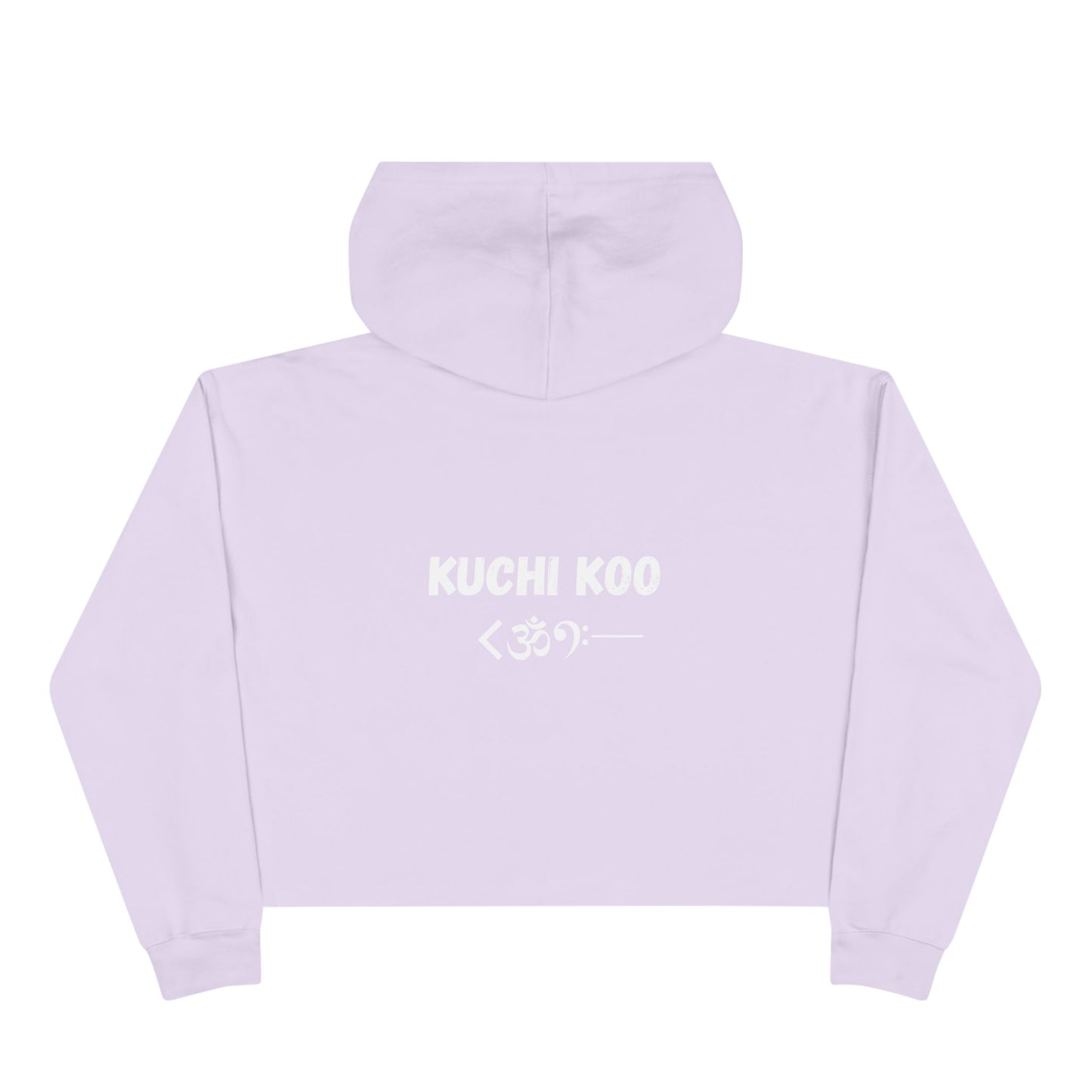 Casual Crop Hoodie - Kuchi koo Design for Comfortable Everyday Style