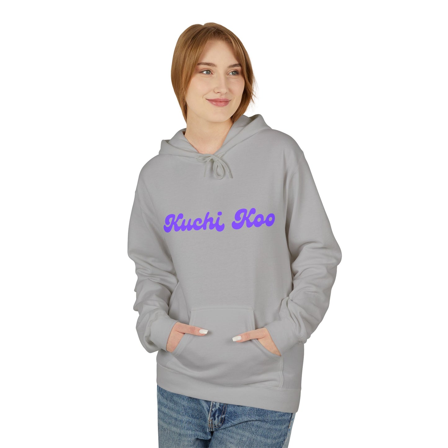 Cozy ‘Kuchi Koo’ Unisex Fleece Hoodie | Fun & Relaxed Style