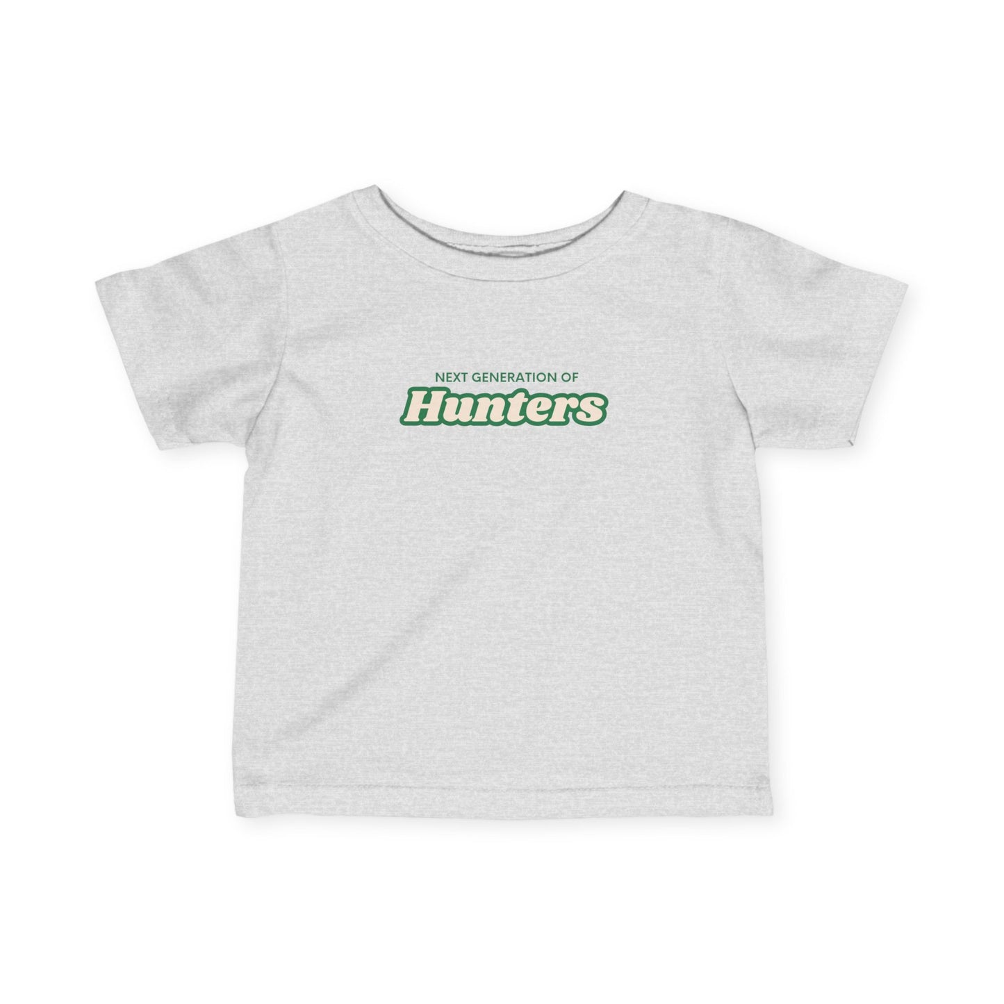 Next Generation of Hunters Infant Tee | Cute Baby T-Shirt for Future Outdoor Enthusiasts