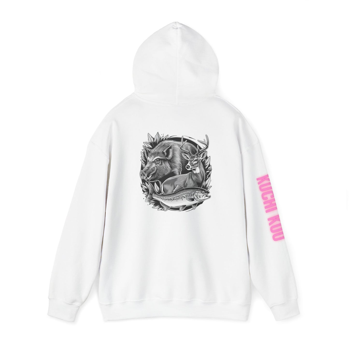 Adventure Animal Hoodie - Unisex Heavy Blend™ with Graphic Design