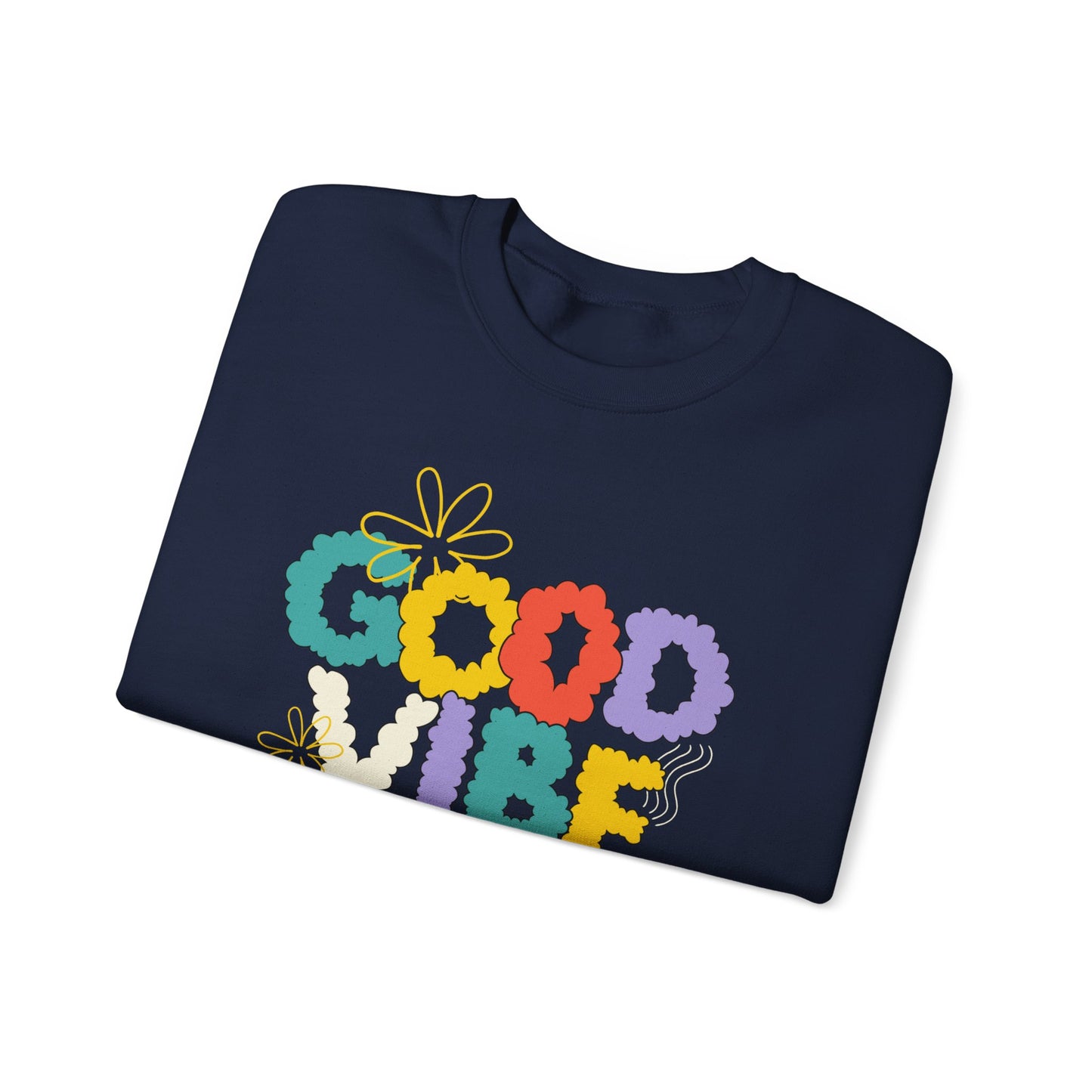 Good Vibe Unisex Heavy Blend™ Crewneck Sweatshirt