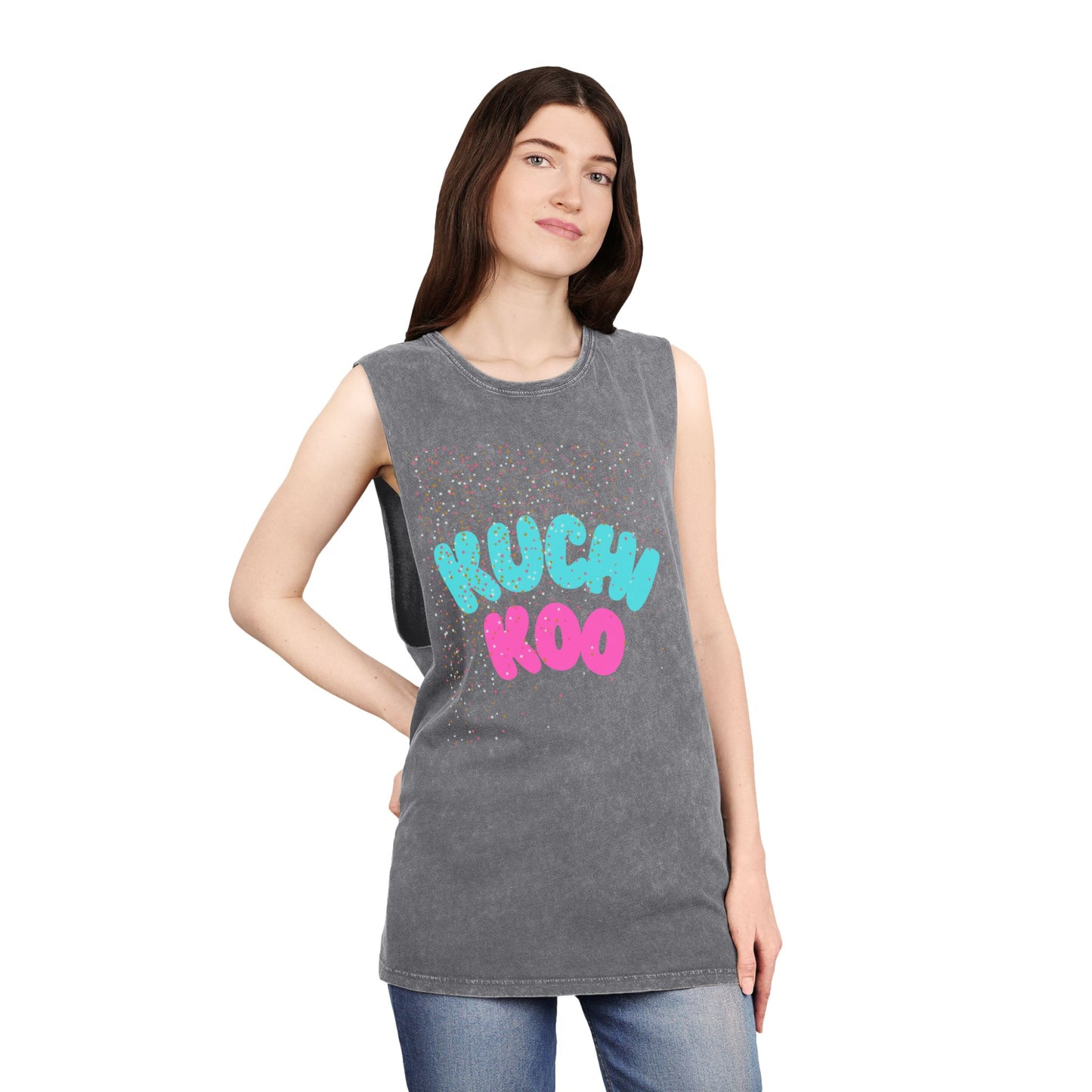 Unisex Stonewash Tank Top