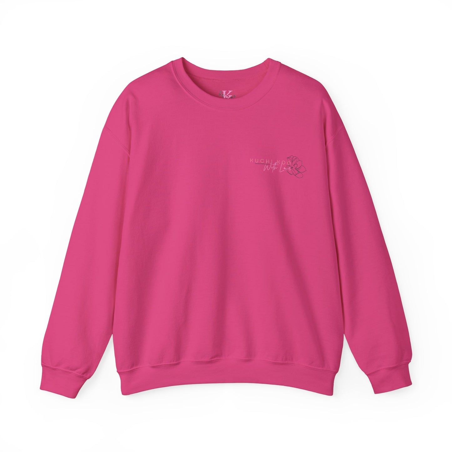 Crewneck Sweatshirt - Floral Rose Design, Cozy and Stylish for Everyday