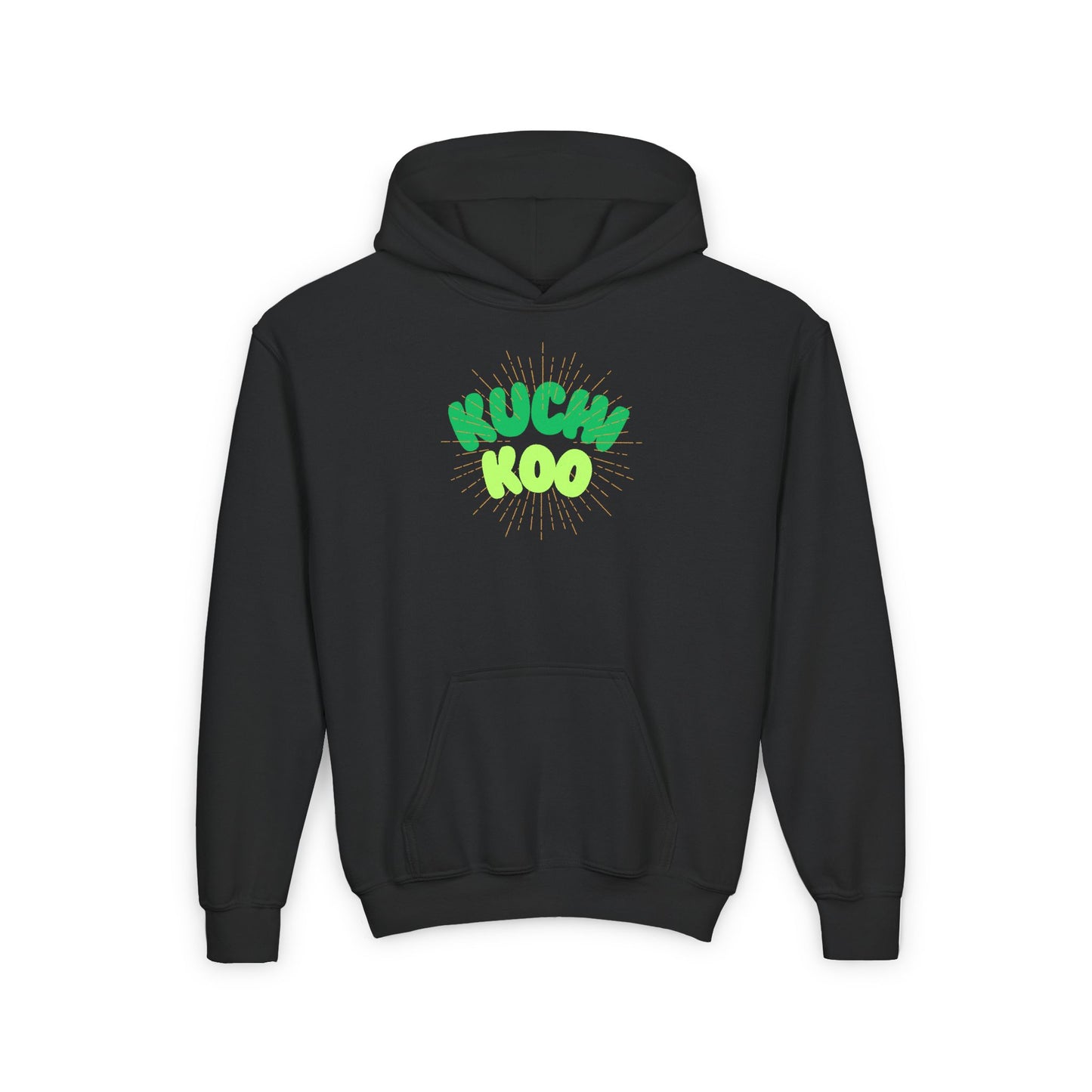 Kuchi Koo Youth Hoodie - Fun & Trendy Heavy Blend Sweatshirt for Kids