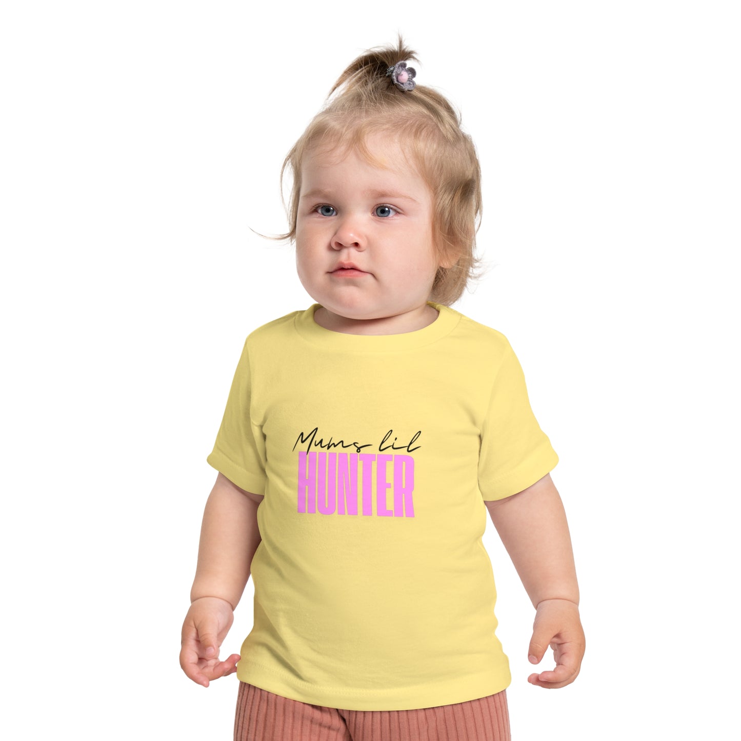 Mum's Lil Hunter Baby T-Shirt - Cute Outdoor Wildlife Graphic Tee