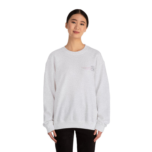 Crewneck Sweatshirt - Floral Rose Design, Cozy and Stylish for Everyday