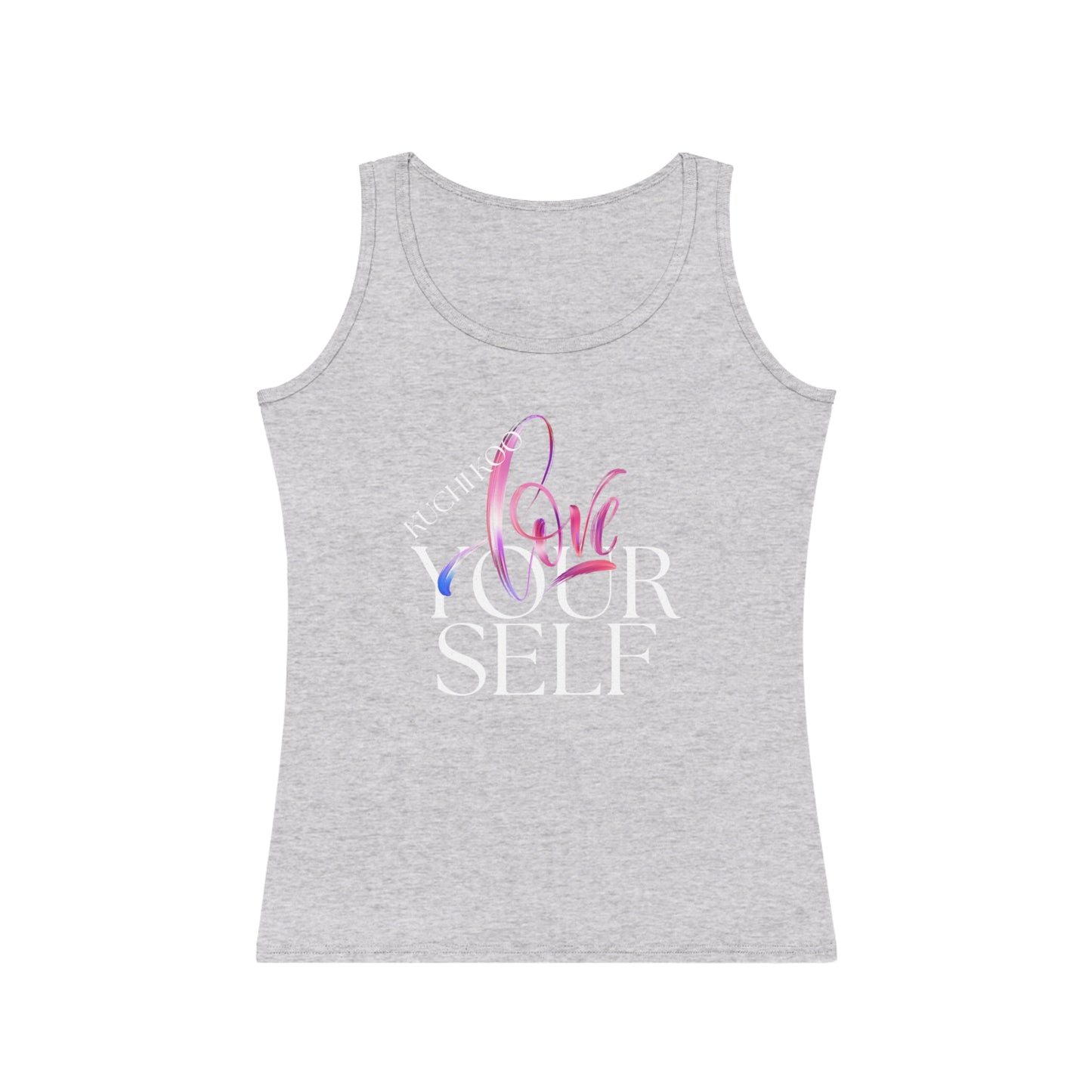 Love Script Women's Tank Top - Inspirational Summer Apparel