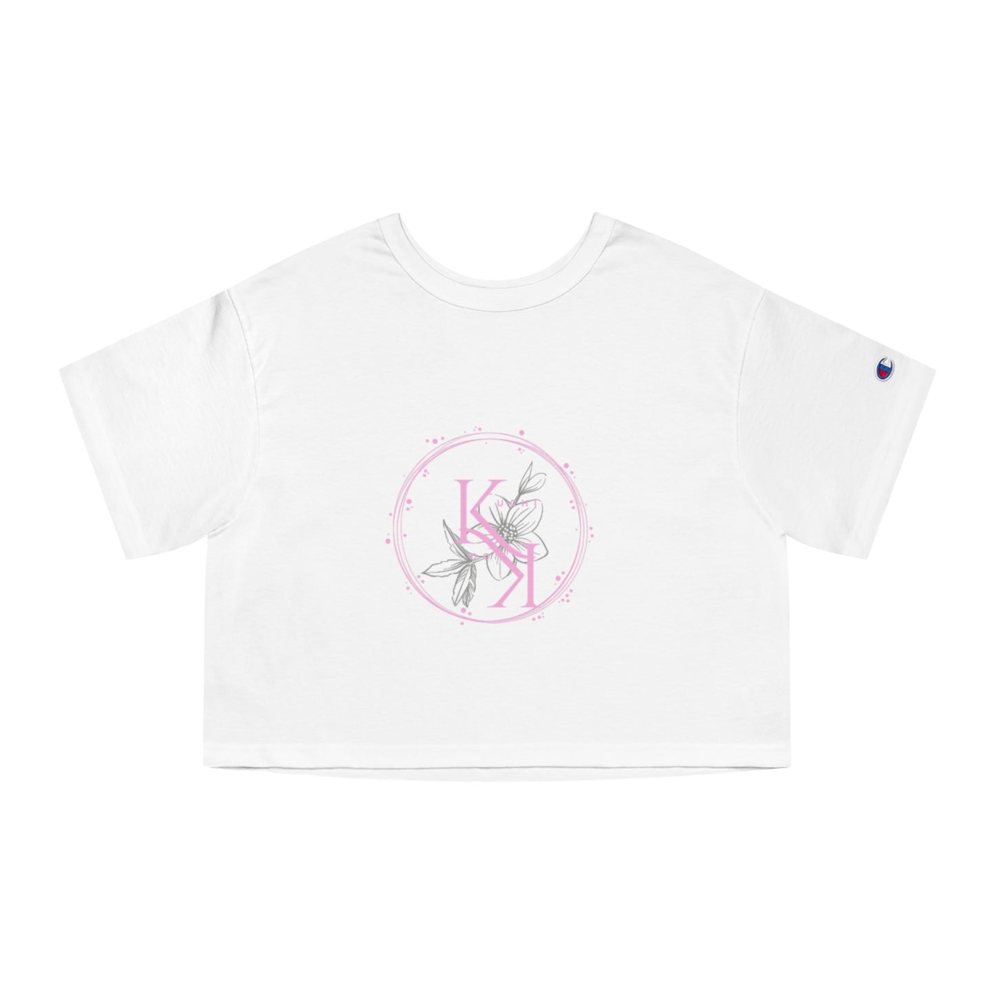 Heritage Floral Cropped T-Shirt for Women - Casual Chic Style