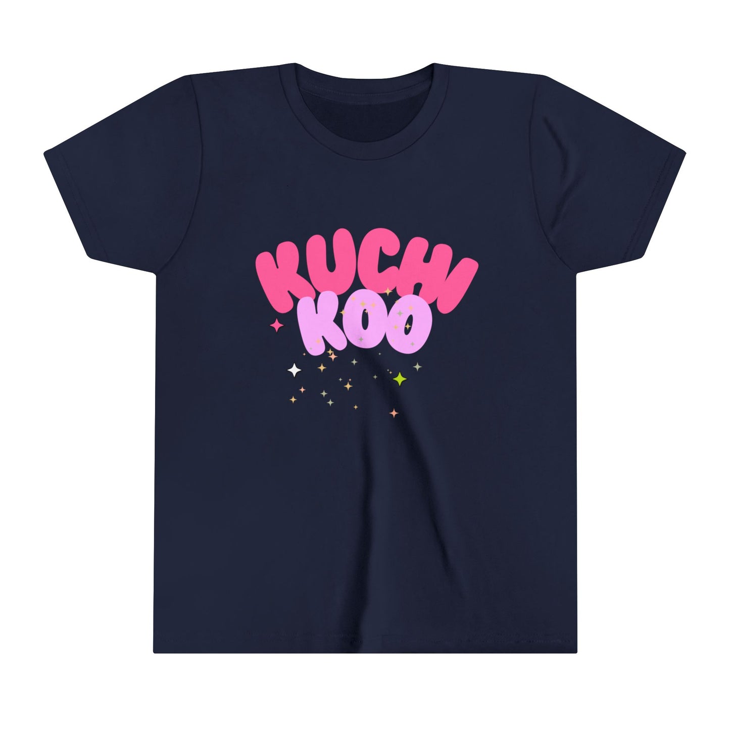 KUCHI KOO Youth Short Sleeve Tee - Fun & Colorful T-Shirt for Kids