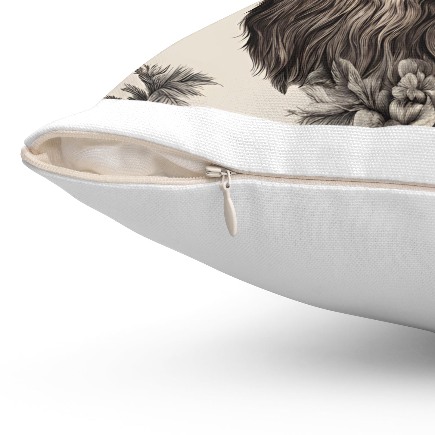 Rustic Deer Square Pillow for Cozy Home Decor