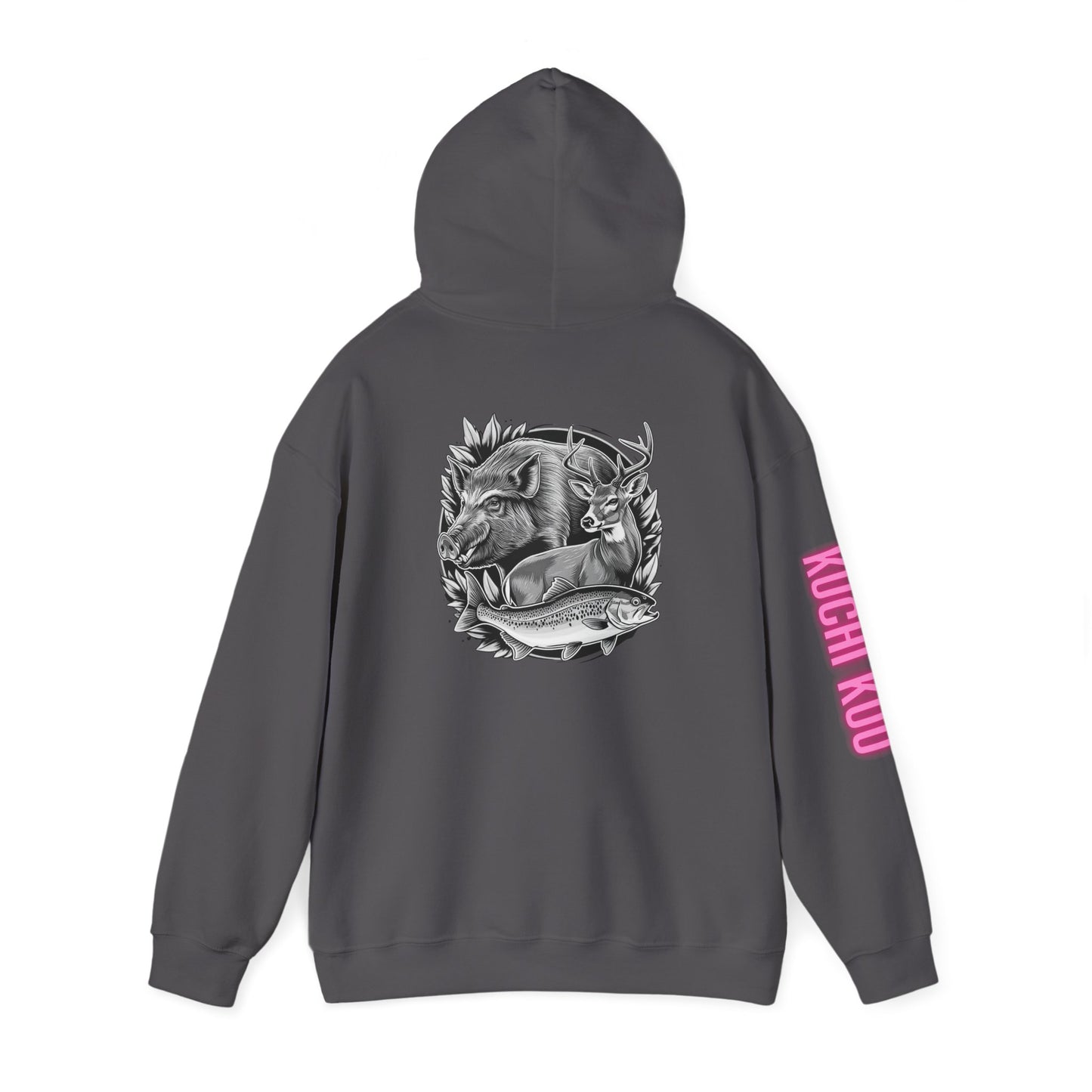 Adventure Animal Hoodie - Unisex Heavy Blend™ with Graphic Design